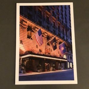 St. Regis NYC Stationary Postcard